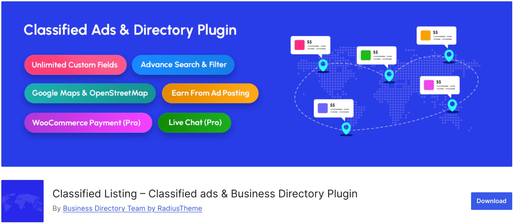 classified listing plugin
