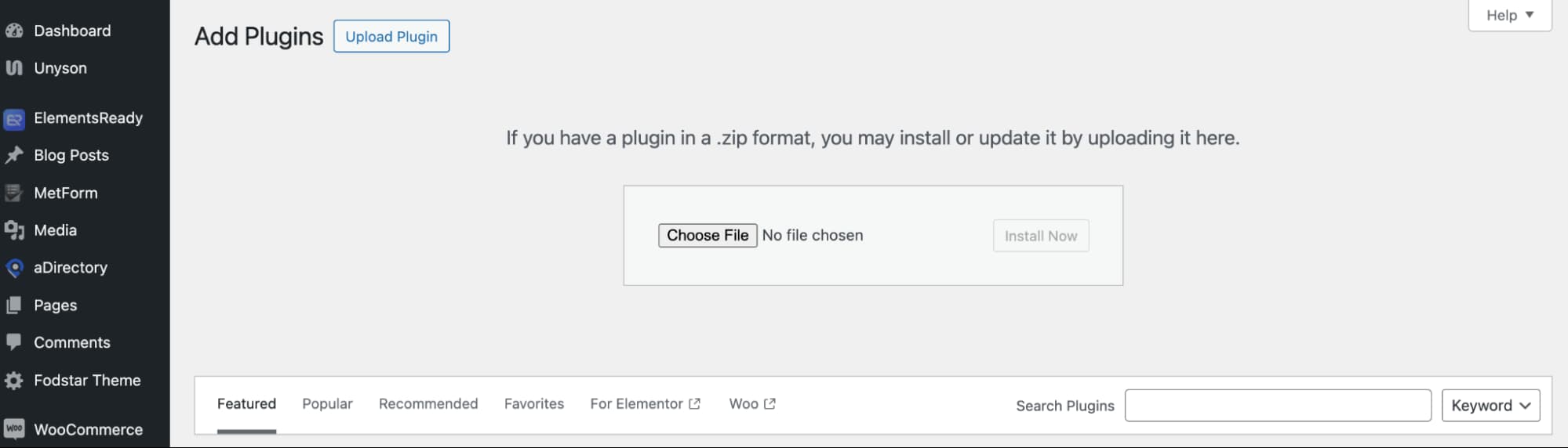 Add New Plugin
