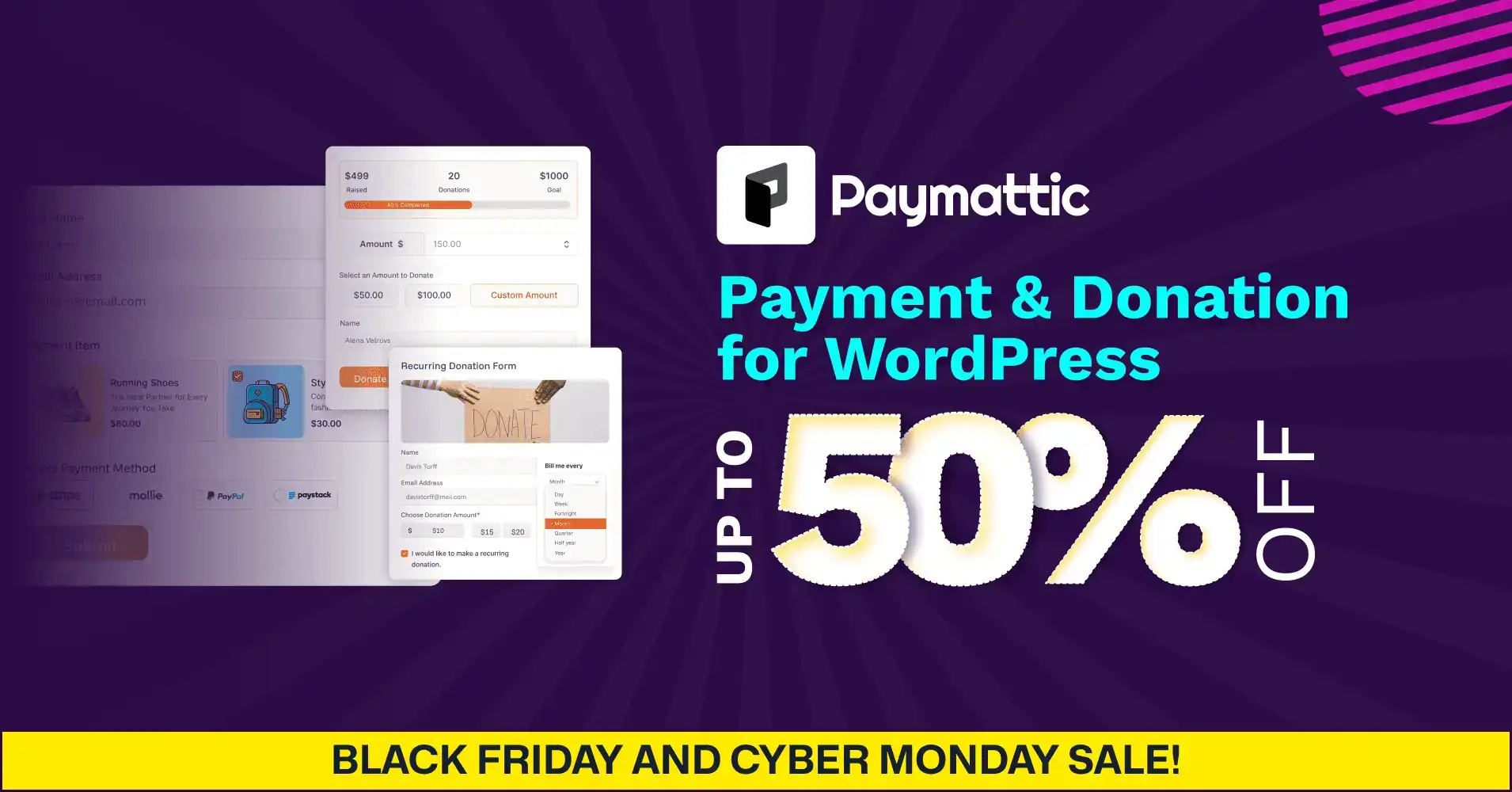 wordpress black friday and cyber monday deal