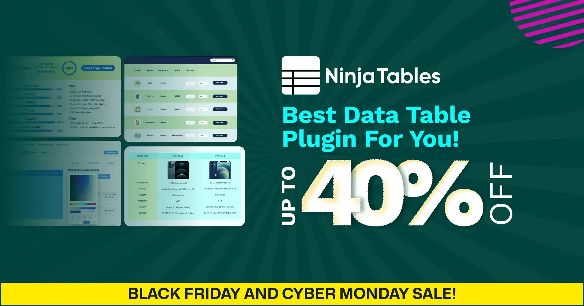 wordpress black friday and cyber monday deal
