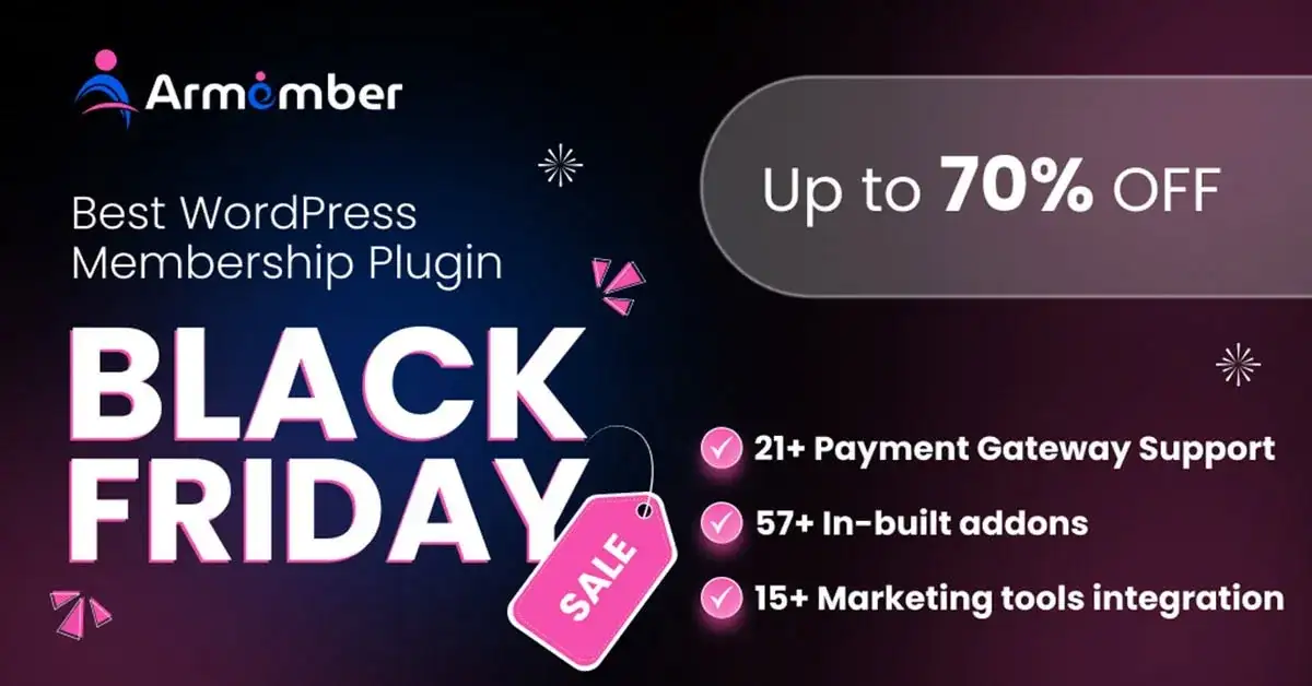 wordpress black friday and cyber monday deal