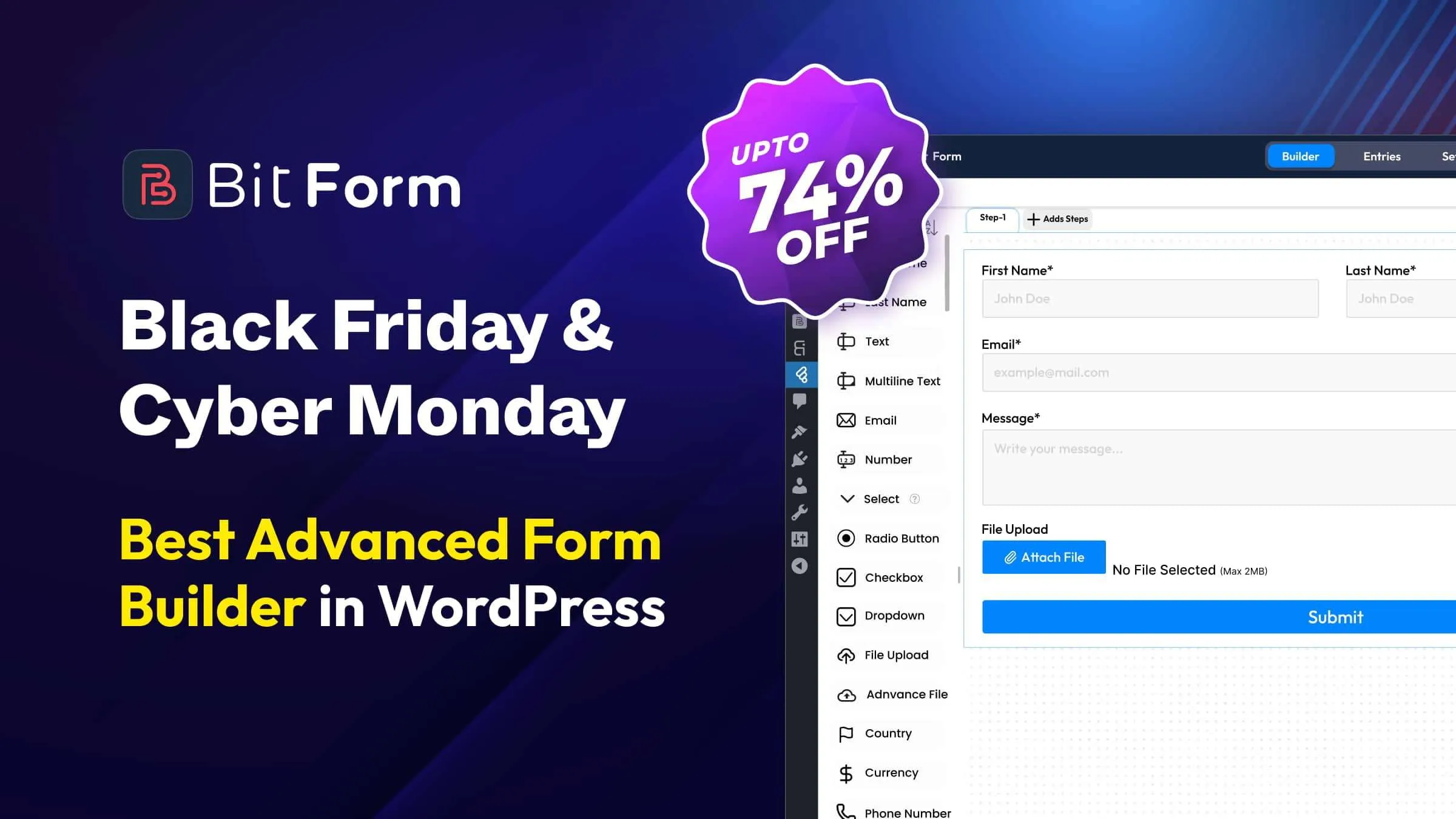 wordpress black friday and cyber monday deal