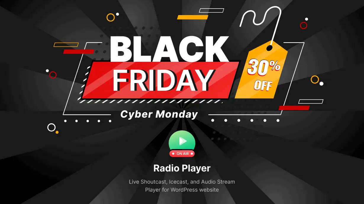 wordpress black friday and cyber monday deal