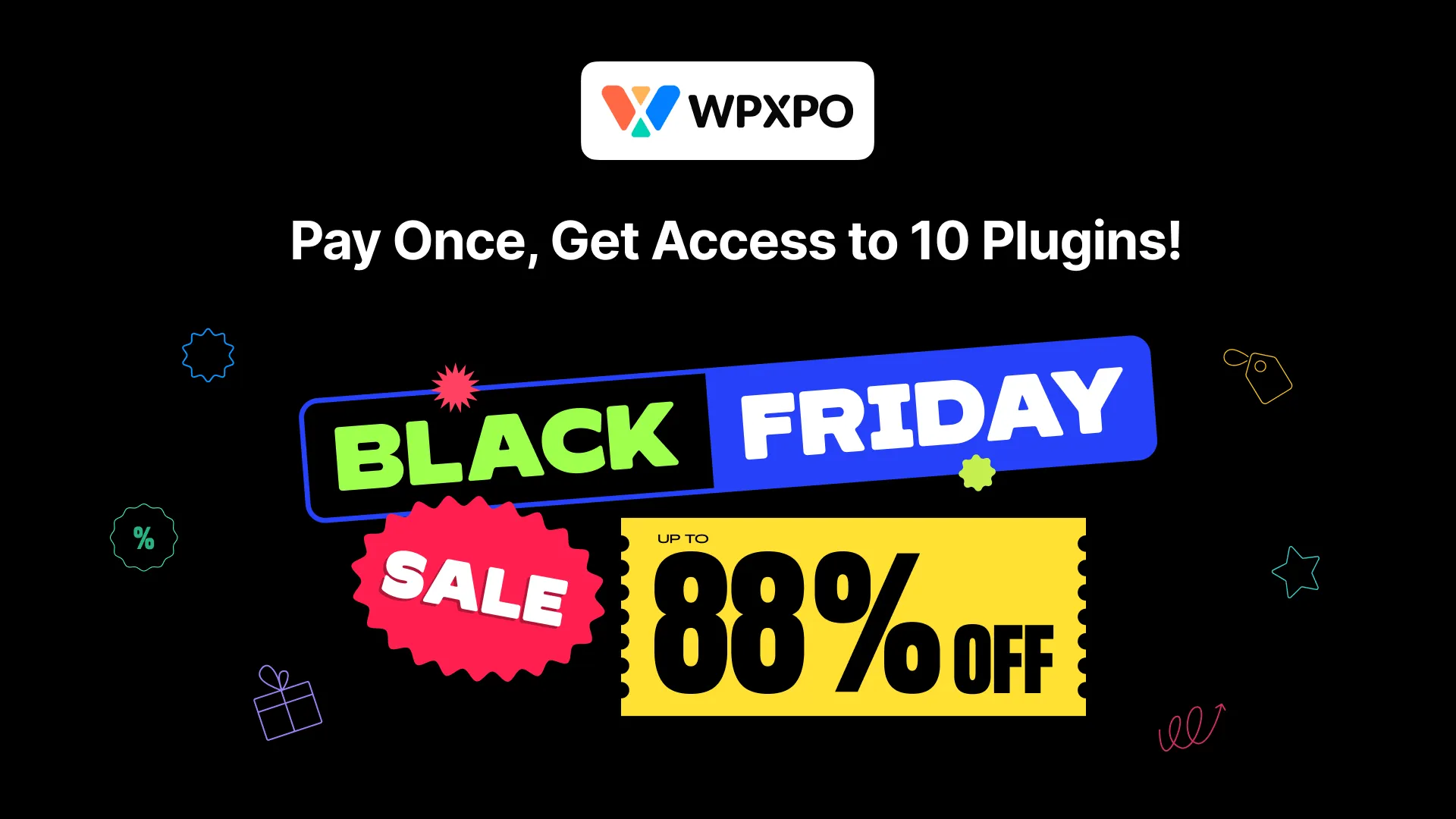 wordpress black friday and cyber monday deal