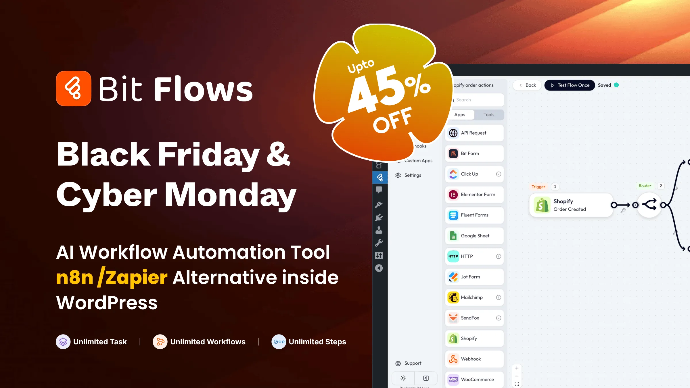wordpress black friday and cyber monday deal