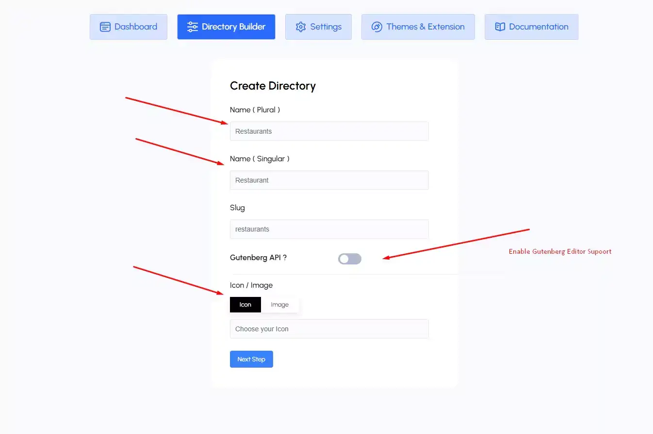 Directory Form Builder - aDirectory