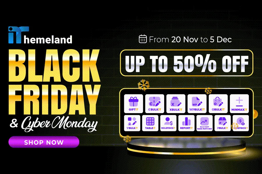 wordpress black friday and cyber monday deal
