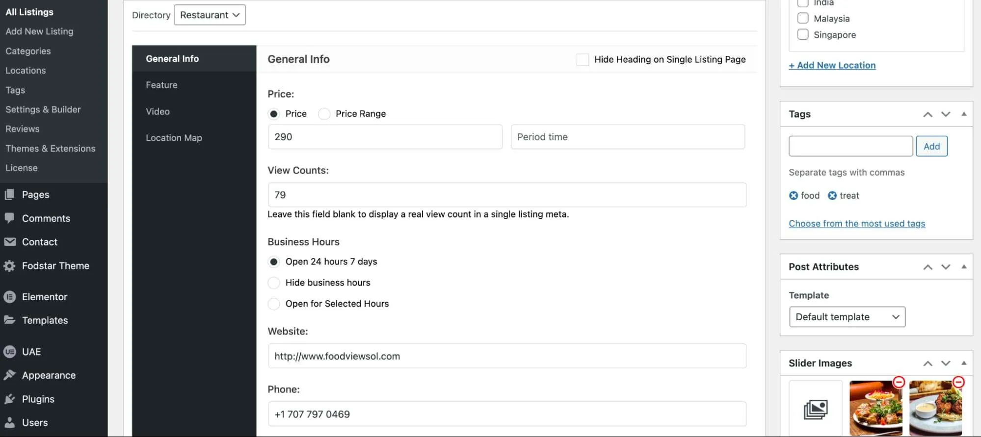 Configure the Basic Settings of the aDirectory Plugin
