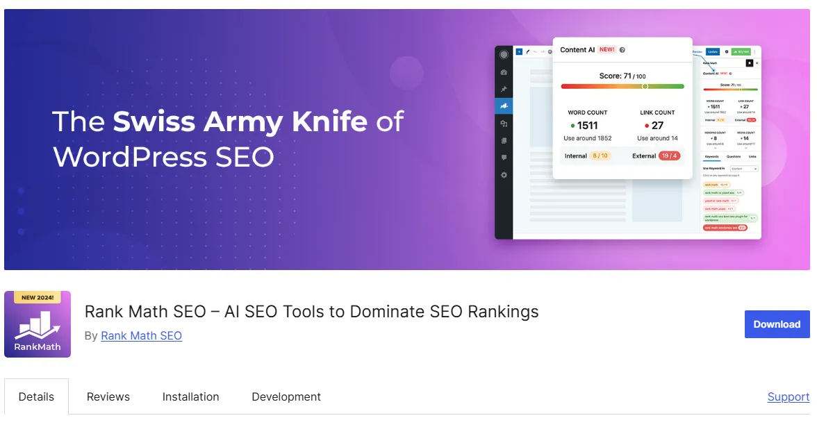 rank math seo