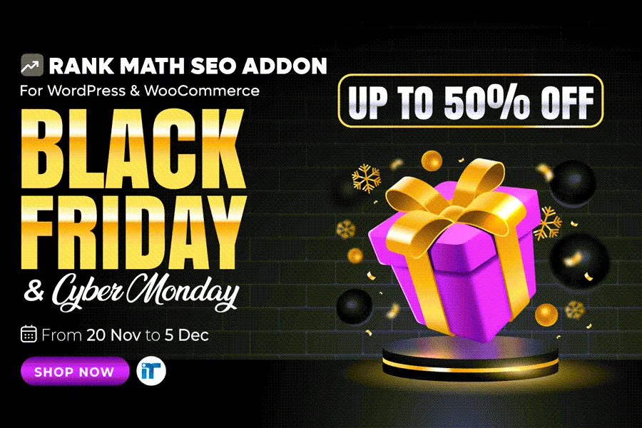 wordpress black friday and cyber monday deal