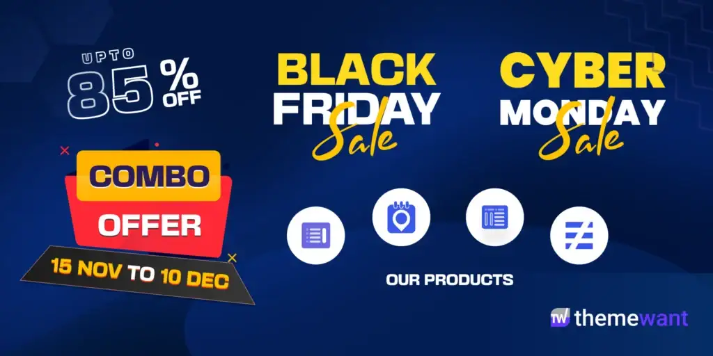 wordpress black friday and cyber monday deal